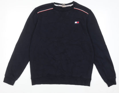 Tommy Sport Men's Blue Crew Neck Pullover Jumper M