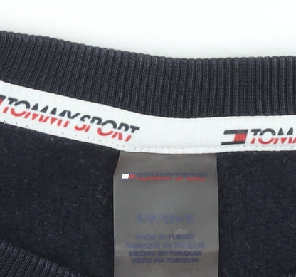 Tommy Sport Men's Blue Crew Neck Pullover Jumper M