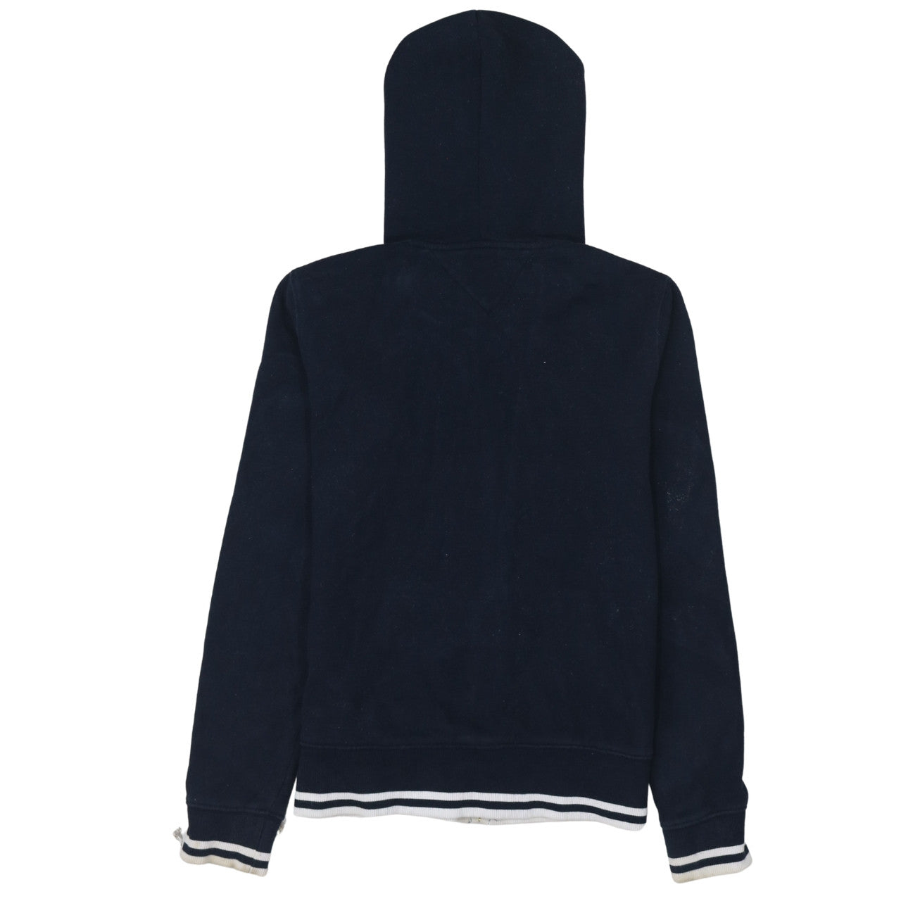 Tommy Hilfiger Men's Blue Full Zip Hoodie Size S Cotton Blend