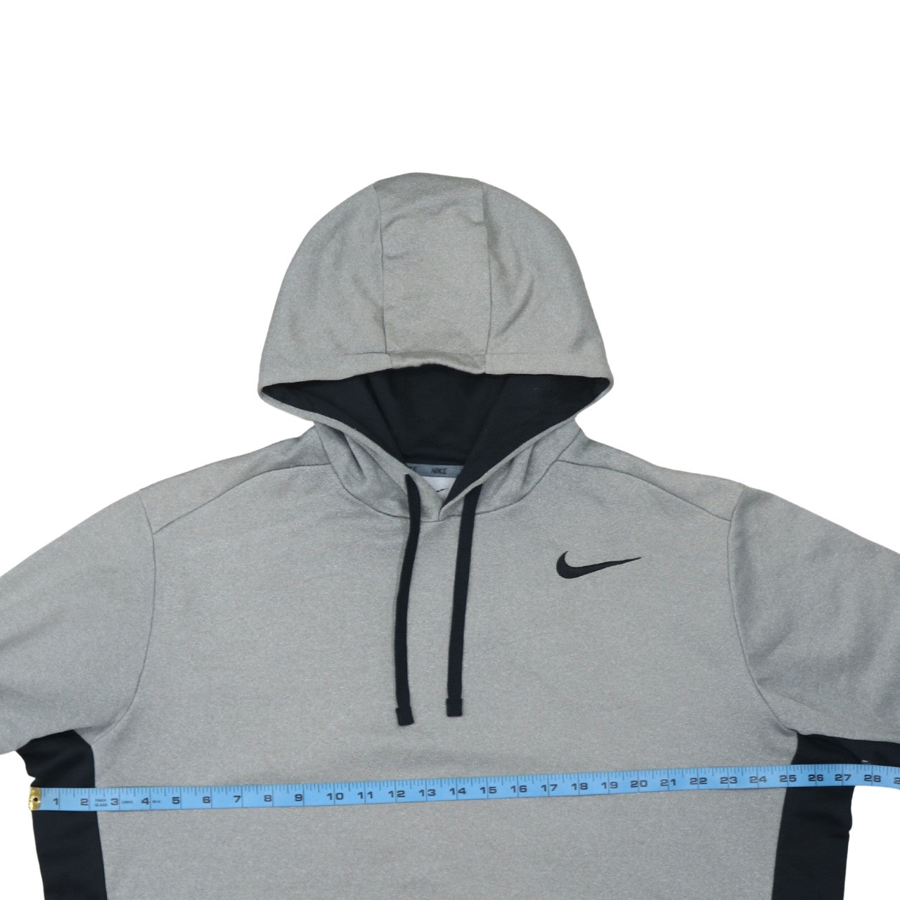 Nike Men's Grey Pullover Therma Fit Hoodie XL Sportswear