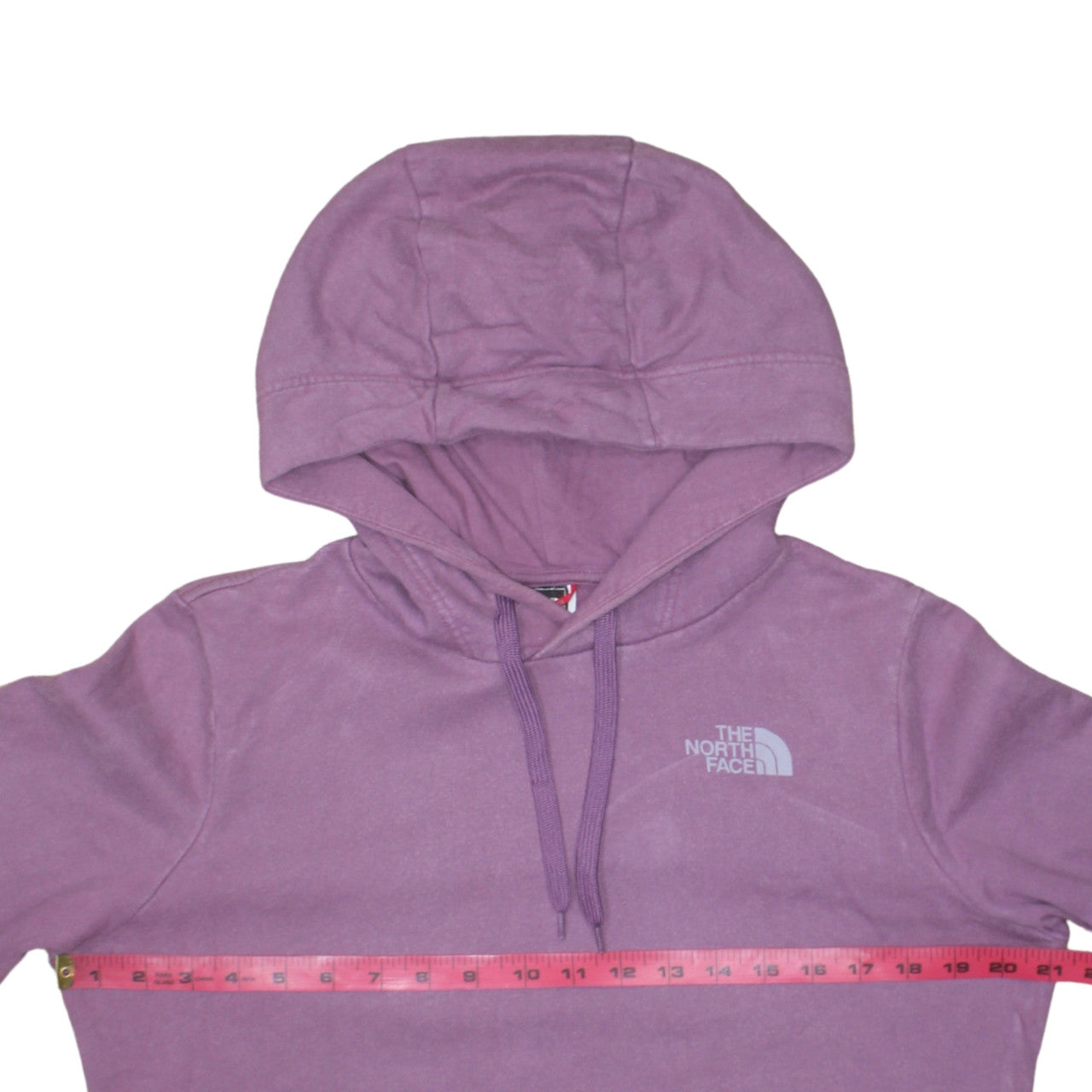 The North Face Womens Purple Pullover Hoodie Medium Cotton Casual