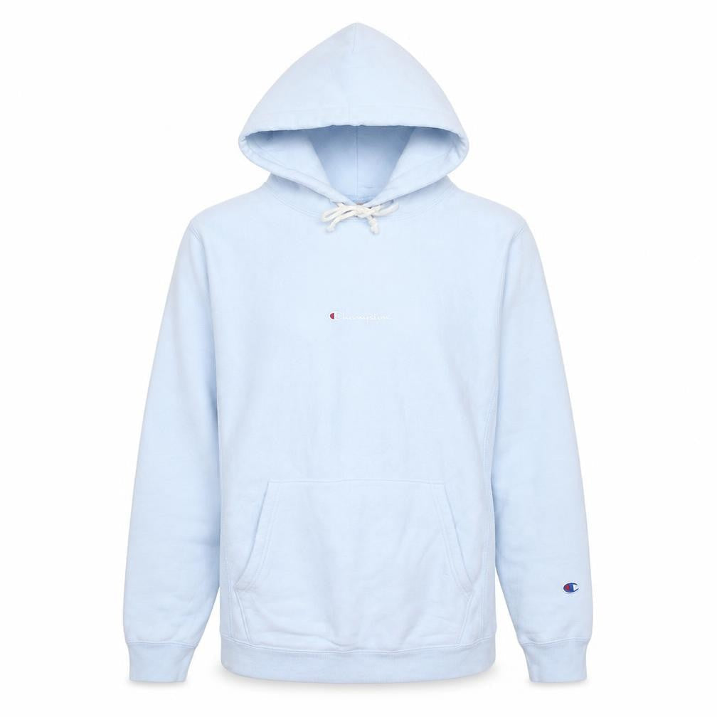 Champion Men's White XS Pullover Hoodie Reverse Weave Fleece