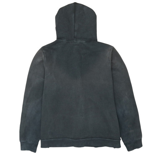 Puma Womens Black Full Zip Hoodie Size XL Logo Casual Sweatshirt