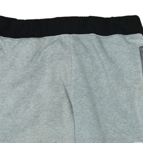 Nike Men's Grey Jogger Fleece Sweatpants M Regular Fit Activewear