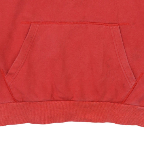 Ellesse Men's Red Pullover Hoodie M Retro Logo Fleece Sweatshirt