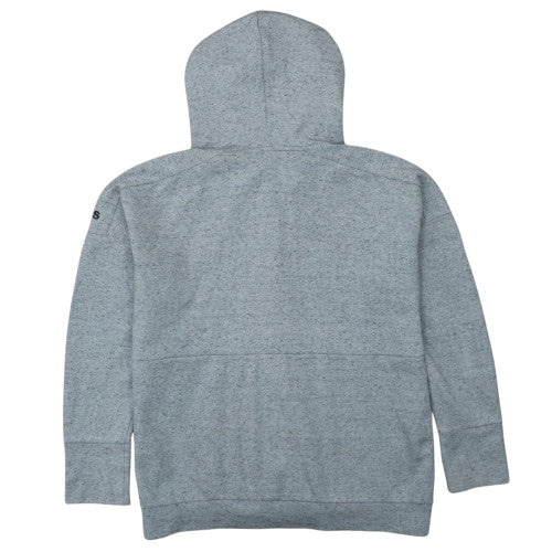Adidas Womens Grey Full Zip Hoodie Size XL Relaxed Fit