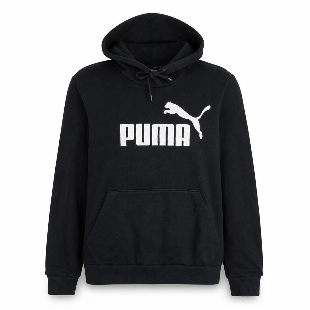 Puma Women's Black Pullover Hoodie XL Hooded Sweatshirt