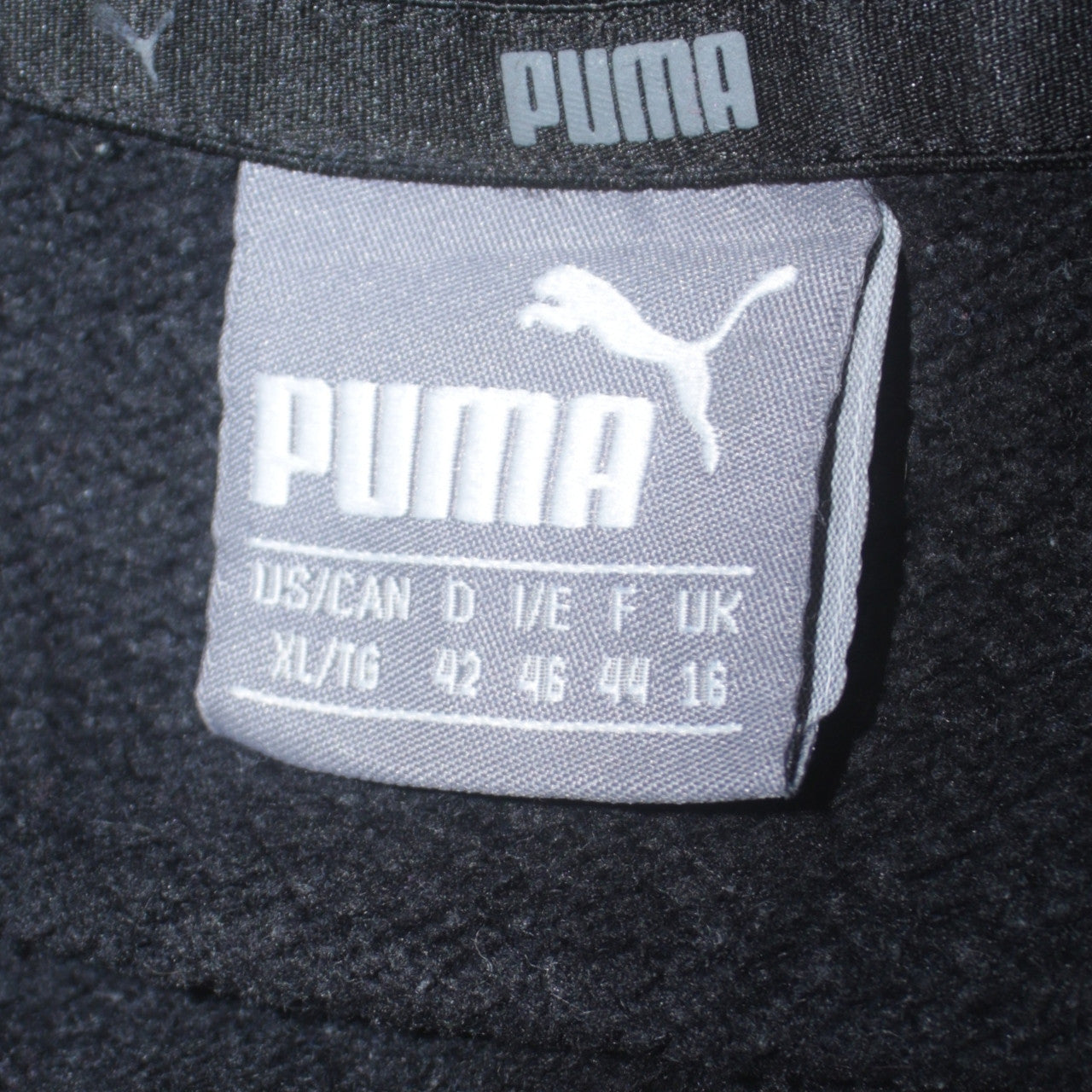 Puma Women's Black Pullover Hoodie XL Hooded Sweatshirt