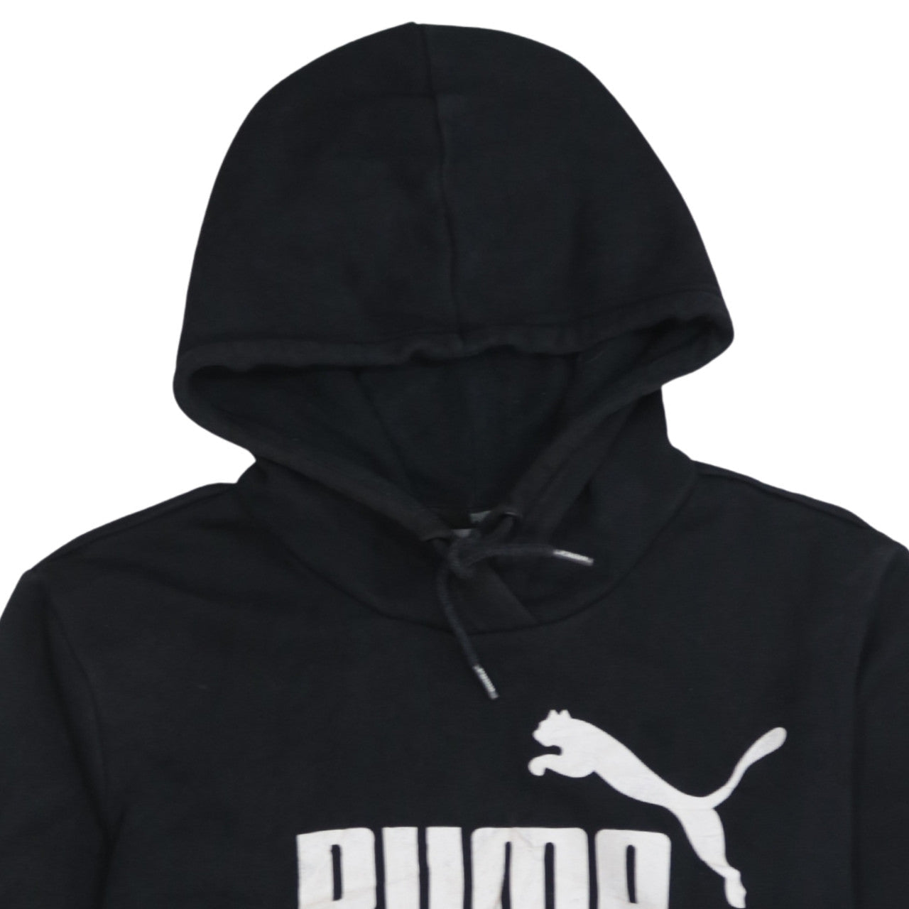 Puma Women's Black Pullover Hoodie XL Hooded Sweatshirt