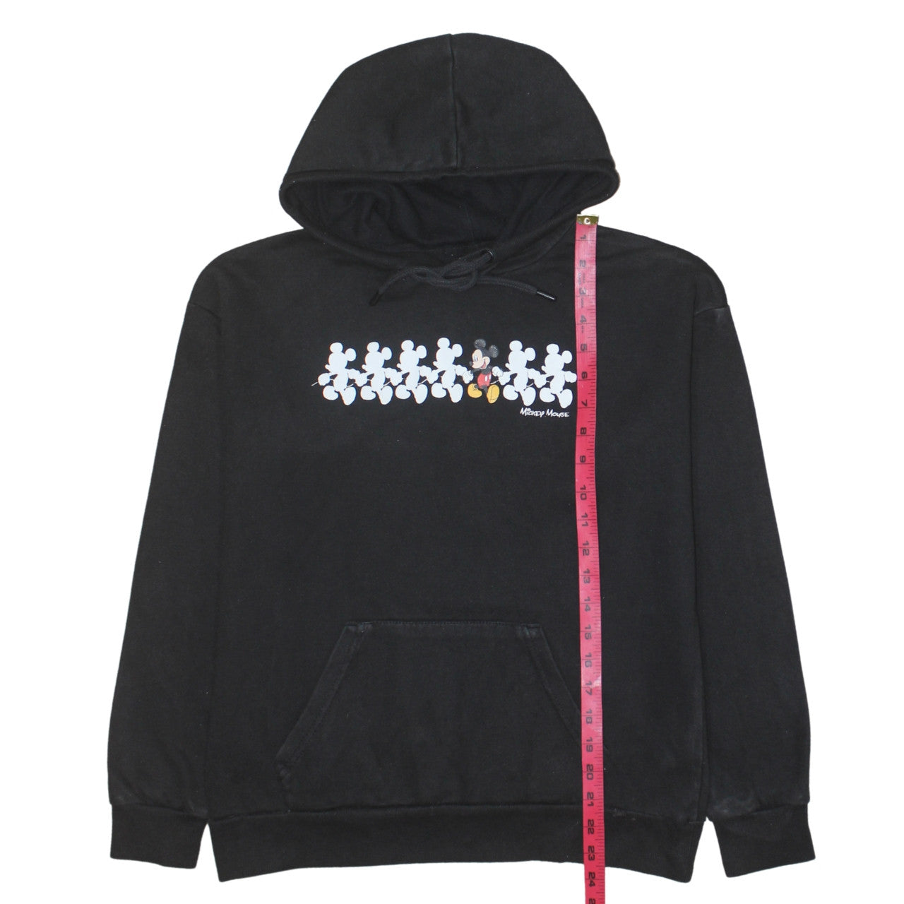 Disney Primark Women's Black Mickey Mouse Pullover Hoodie XS