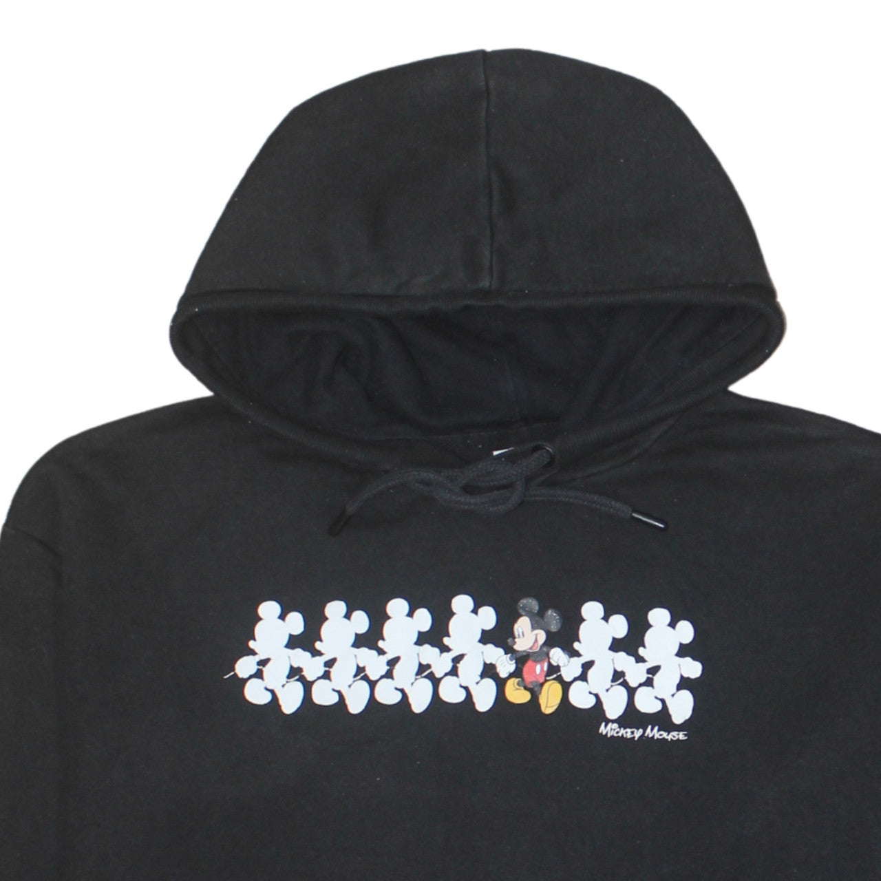Disney Primark Women's Black Mickey Mouse Pullover Hoodie XS