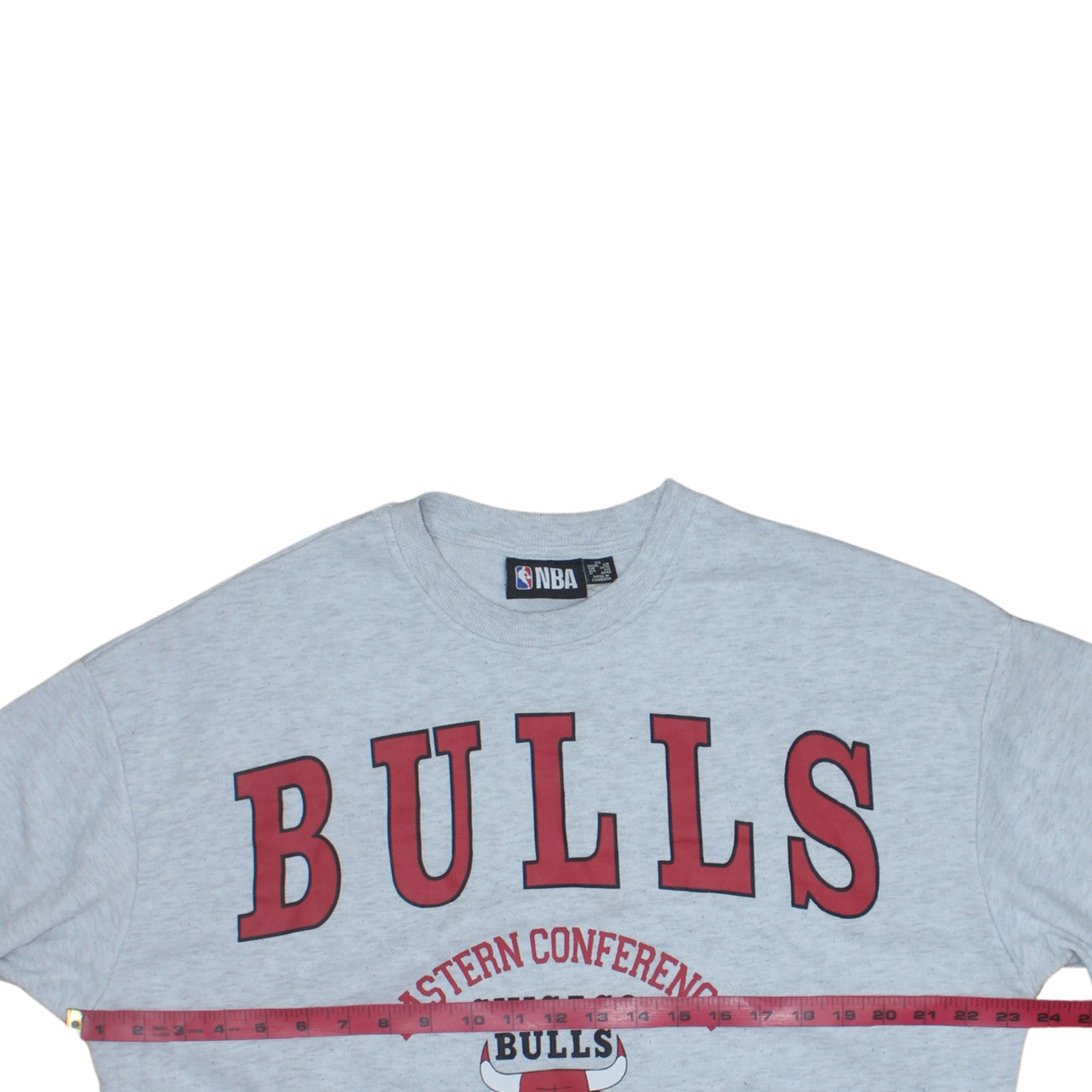 NBA Primark Women Grey Chicago Bulls Crew Neck Sweatshirt XS
