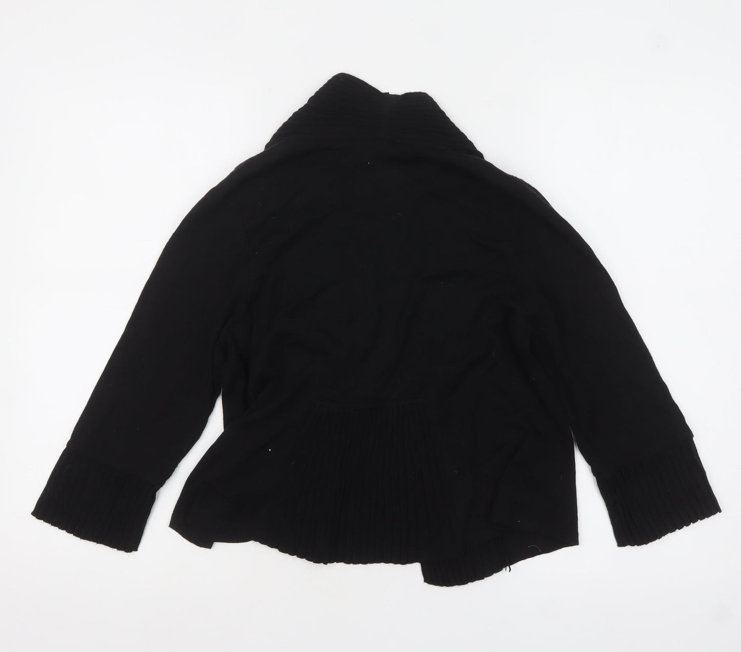 George Women’s Black Cotton Blend Cardigan Size 12 Long Sleeve
