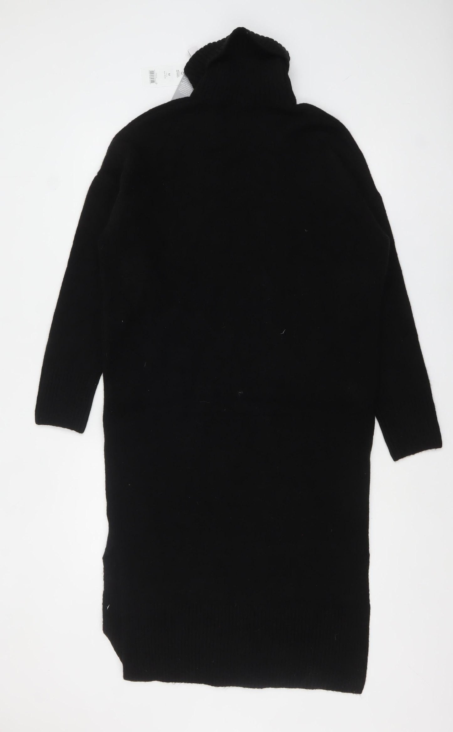George Women’s Black Roll Neck Jumper Dress Size 12-14