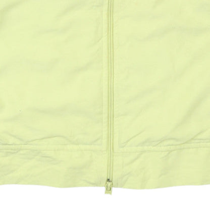 Reebok Womens Yellow Track Jacket Size 14 Full Zip Polyester