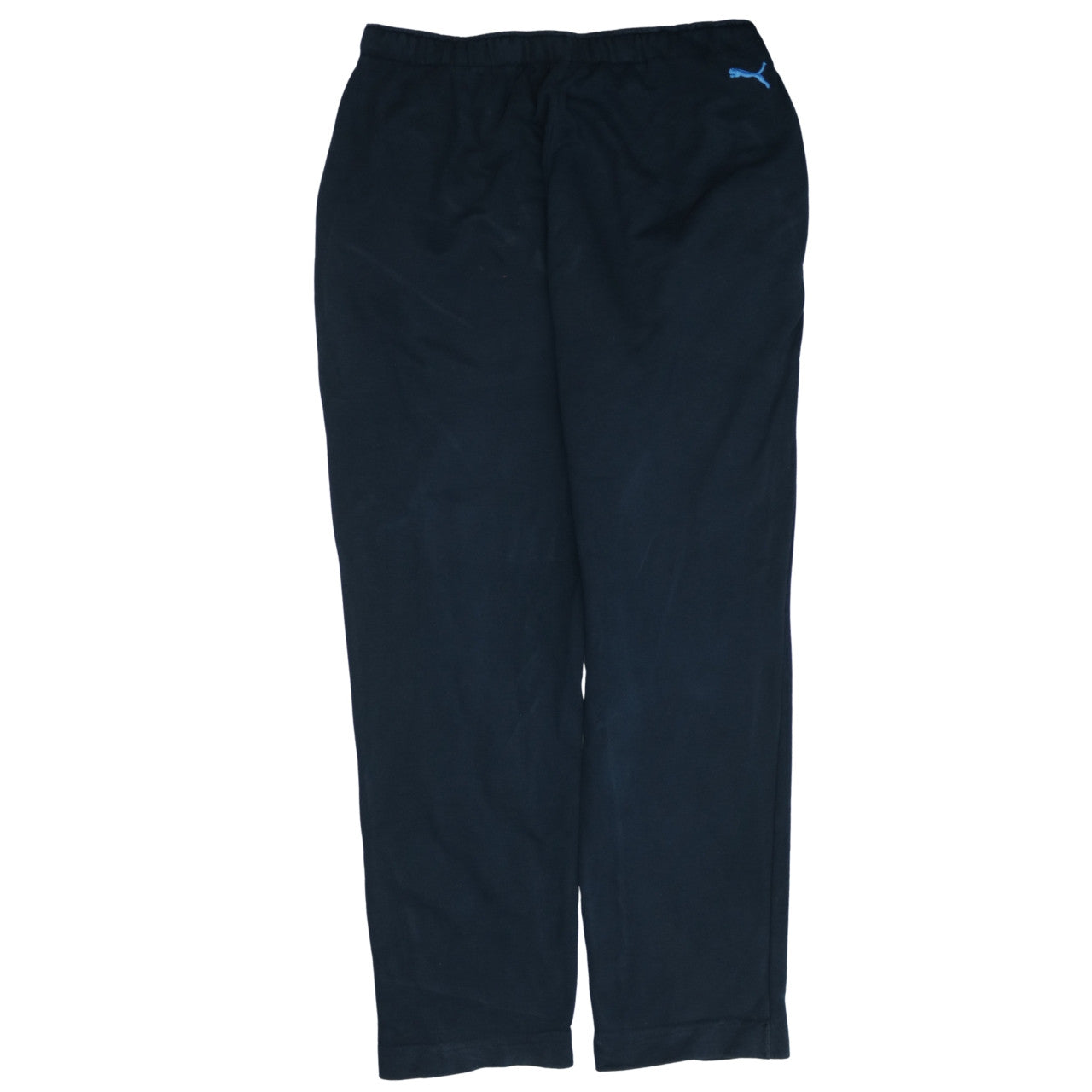 Puma Men's Black L Sweatpants with Logo and Pockets