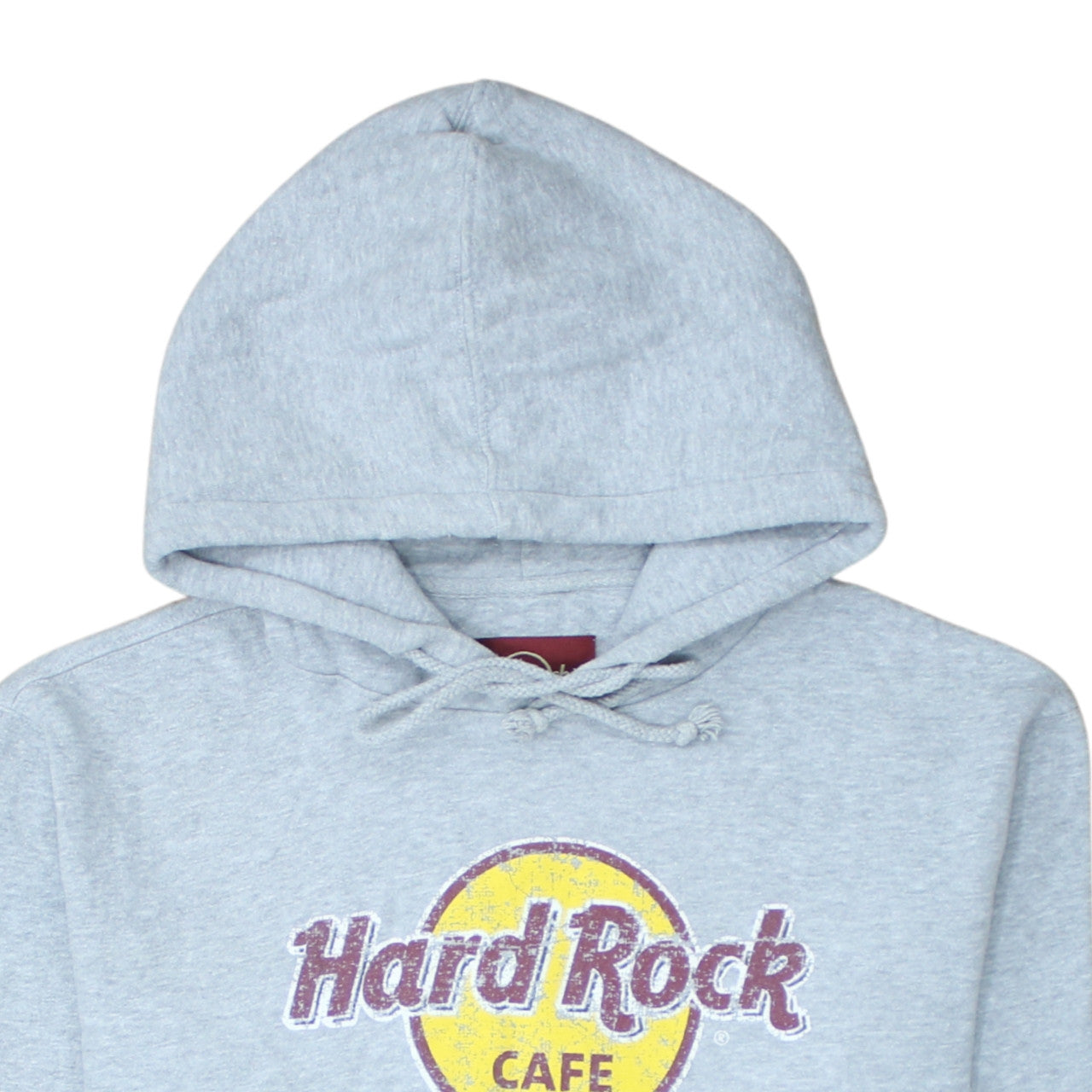 Hard Rock Cafe Men’s Grey Pullover Hoodie Large London Logo