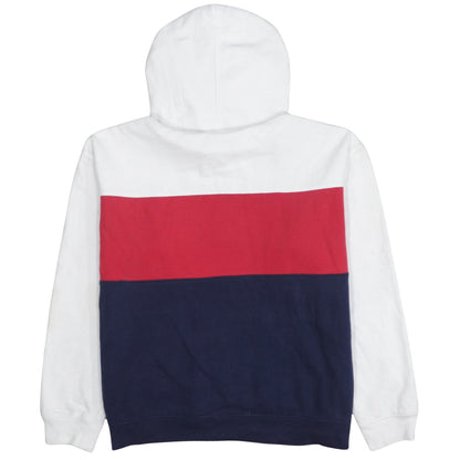 Preloved Levi's Men's Multicoloured Logo Pullover Hoodie Size L - Label
