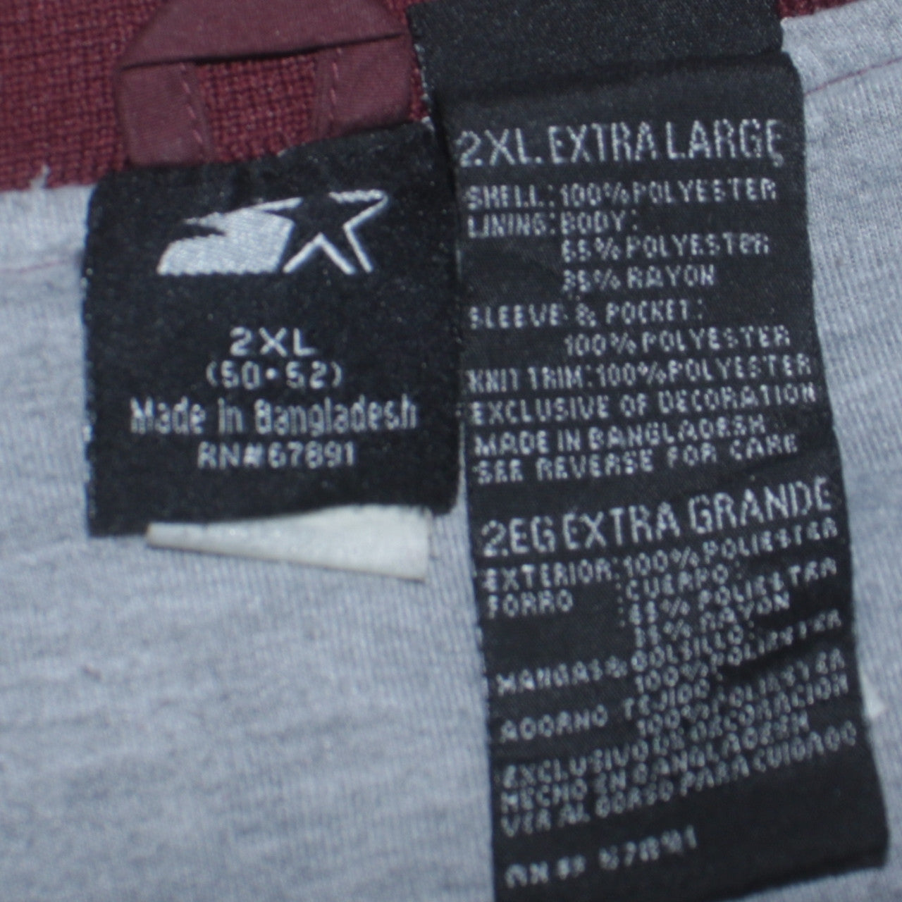 Starter Mens 2XL Brown Texas A&M Aggies Pullover Sweatshirt