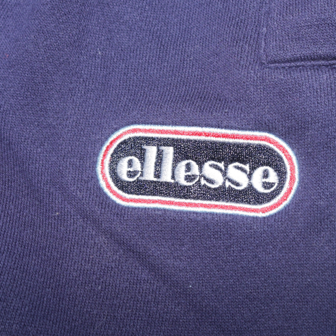Ellesse Women Navy Blue Jogger Sweatpants Size UK 10 Cotton Blend