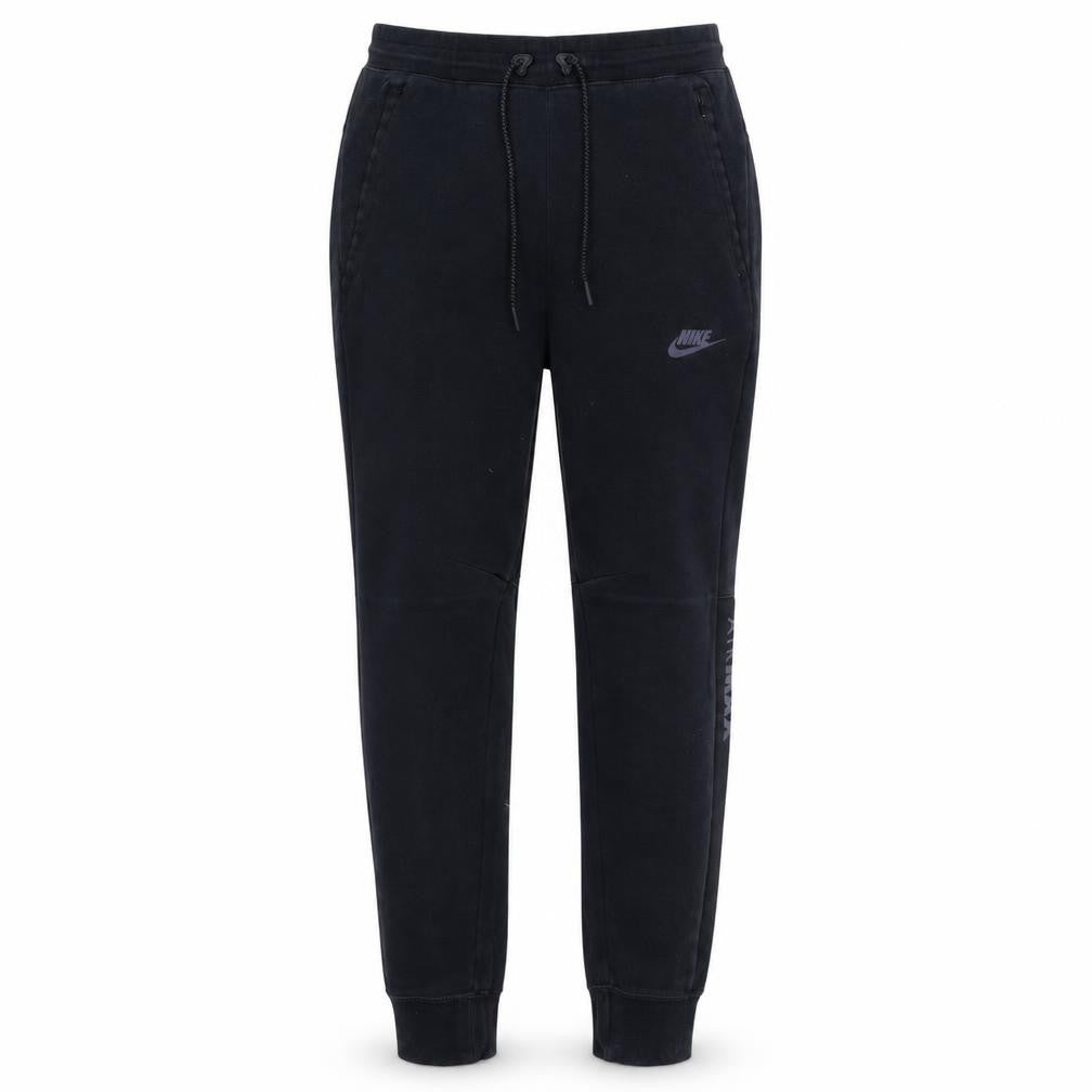 Nike Men's Black Joggers Small Regular Fit Fleece Sweatpants