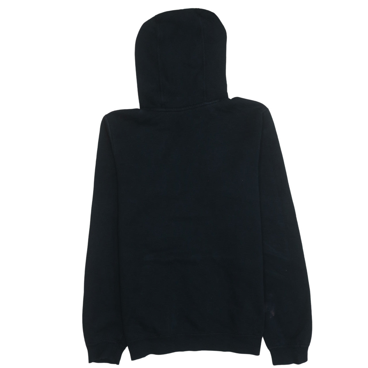 Nike Men's Black Small Pullover Hoodie with Logo Pocket Fleece