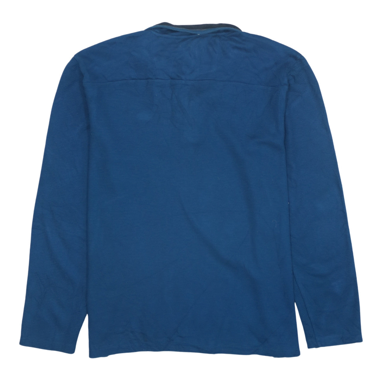 Calvin Klein Men's Blue 1/4 Zip Henley Sweatshirt Size L