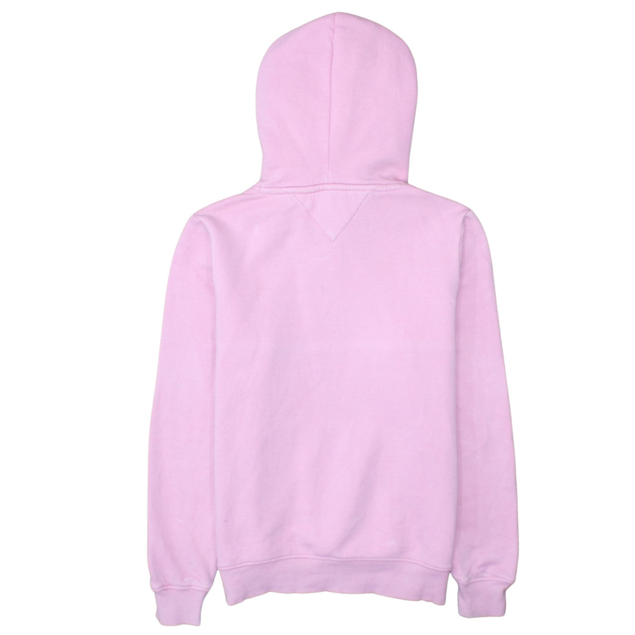Tommy Jeans Women Pink Hoodie Small Pullover Cotton Casual