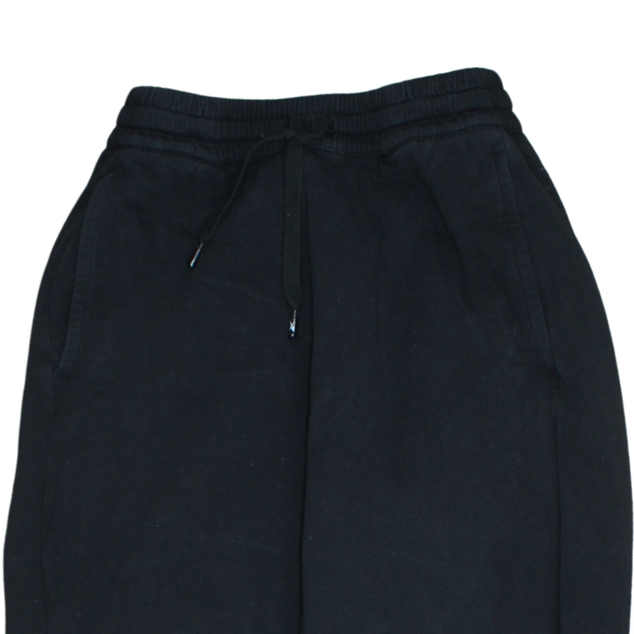 Reebok Women Black Small Jogger Sweatpants with Ankle Zip