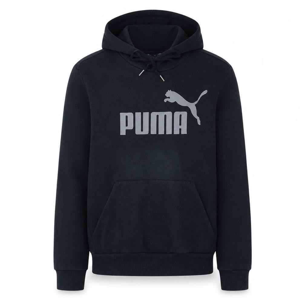 Puma Men's Black Regular Fit Pullover Hoodie Size S