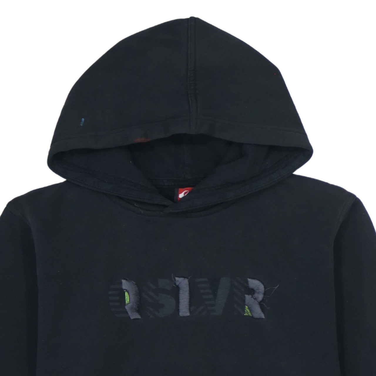 Quiksilver Boys Black Hoodie Pullover Fleece Graphic Print Size 14 Years