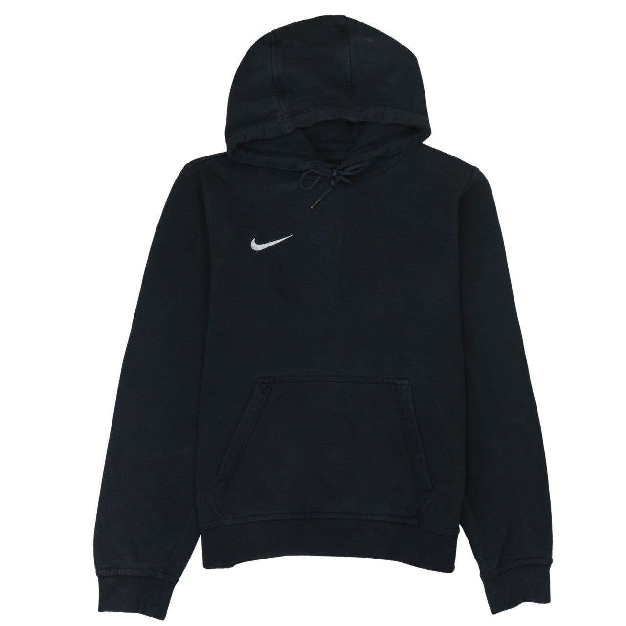 Nike Women's Black Small Pullover Hoodie Sweatshirt with Logo