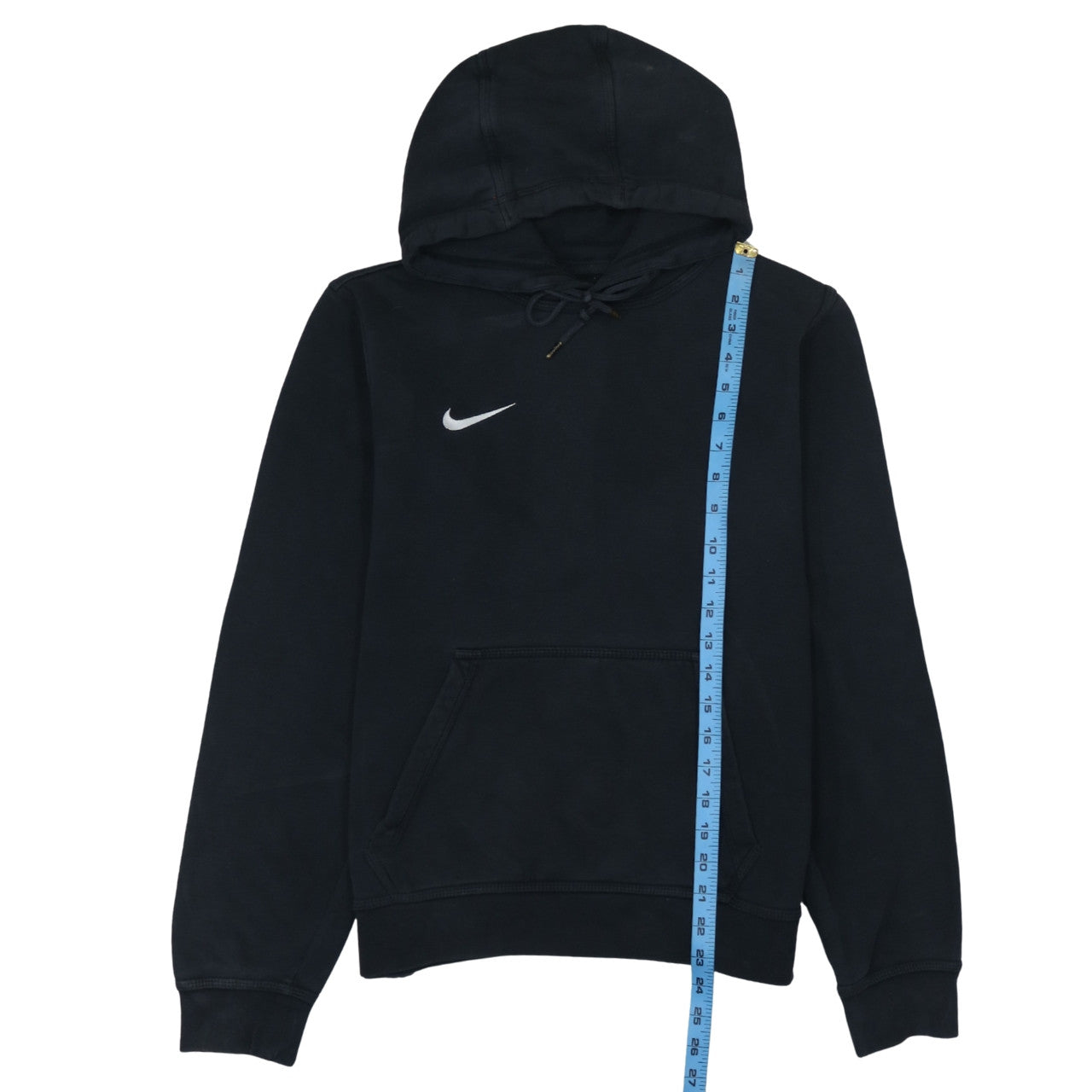 Nike Women's Black Small Pullover Hoodie Sweatshirt with Logo
