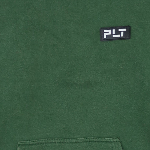 PrettyLittleThing Women’s Green Pullover Hoodie XS Logo Casual
