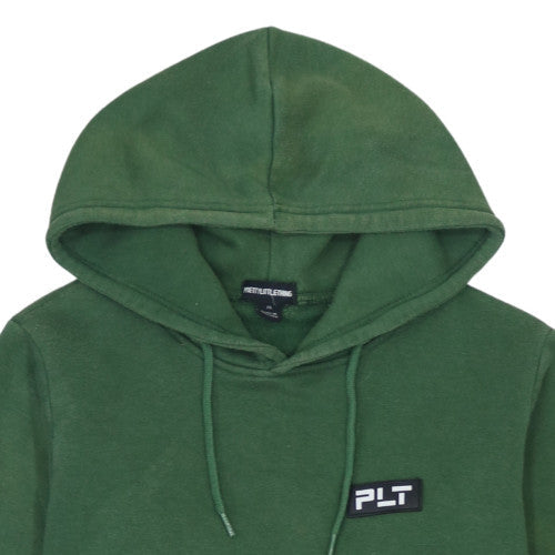 PrettyLittleThing Women’s Green Pullover Hoodie XS Logo Casual