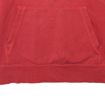 Under Armour Men's Red Pullover Hoodie M Relaxed Fit Fleece
