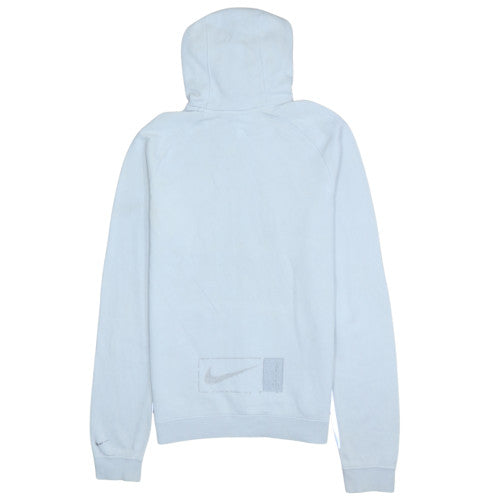 Nike Men's White Pullover Hoodie Small Fleece Graphic Sportswear