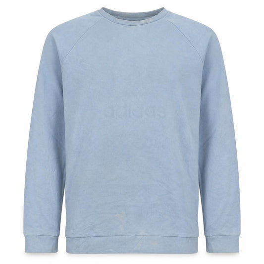 Adidas Men's Blue Crew Neck Pullover Sweatshirt Size M