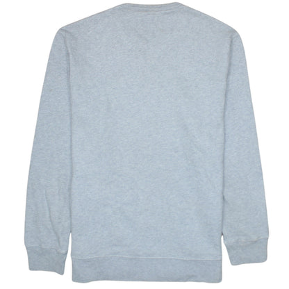 Levi's Men's Grey XL Pullover Crew Neck Sweatshirt Logo Fleece