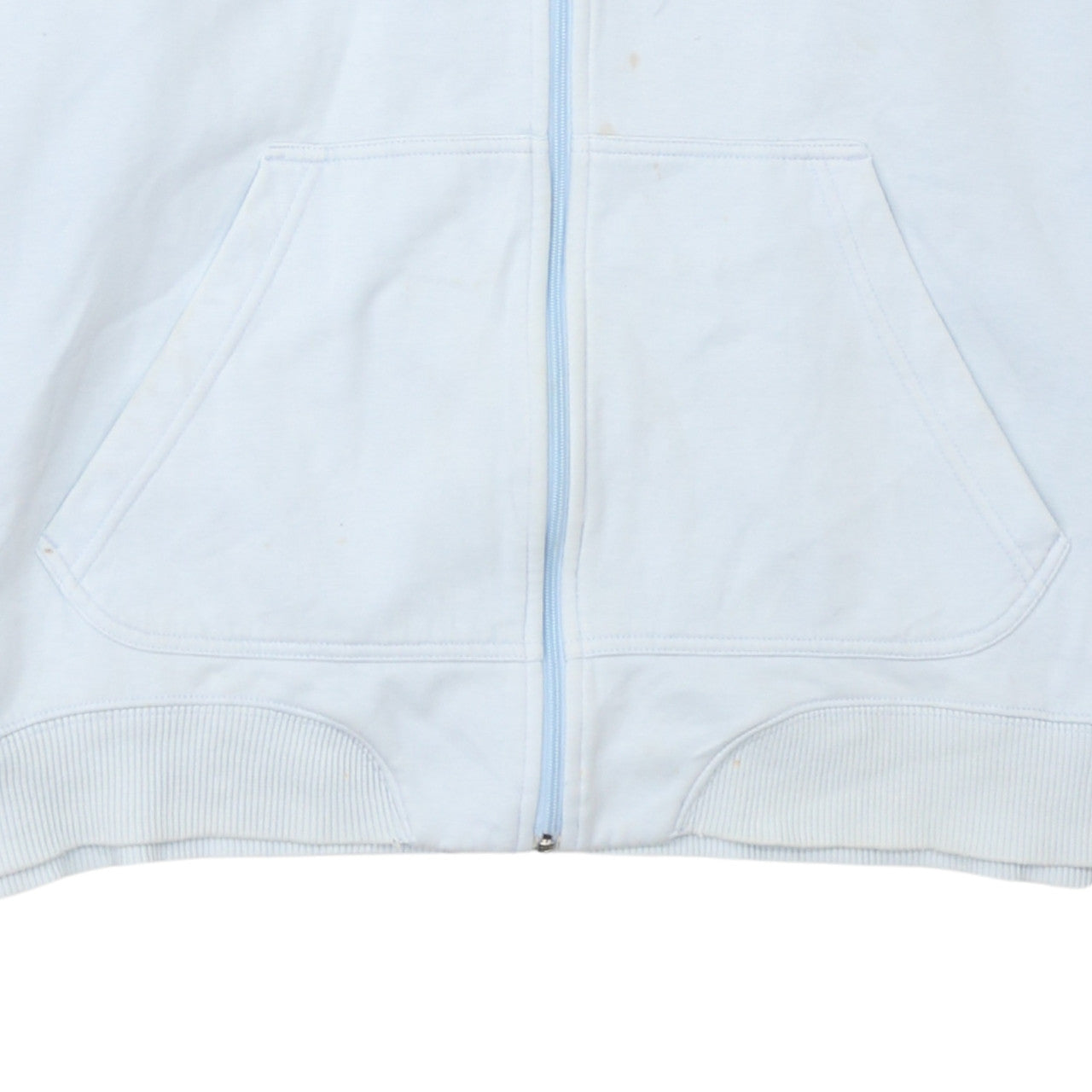 Nike Men’s Light Blue Full Zip Hoodie XL Sportswear Fleece