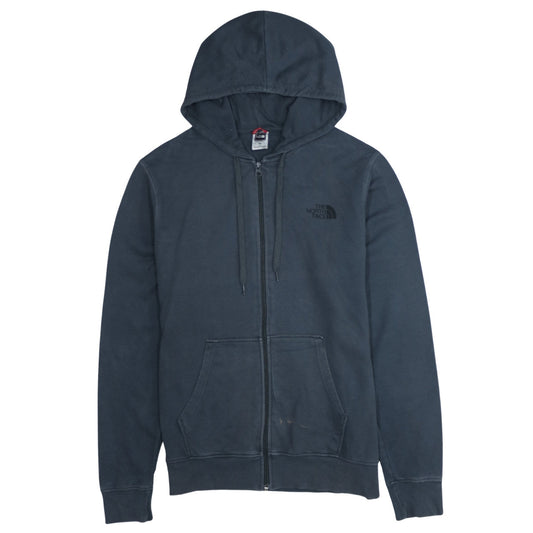 The North Face Men's Blue Full Zip Hoodie Size M