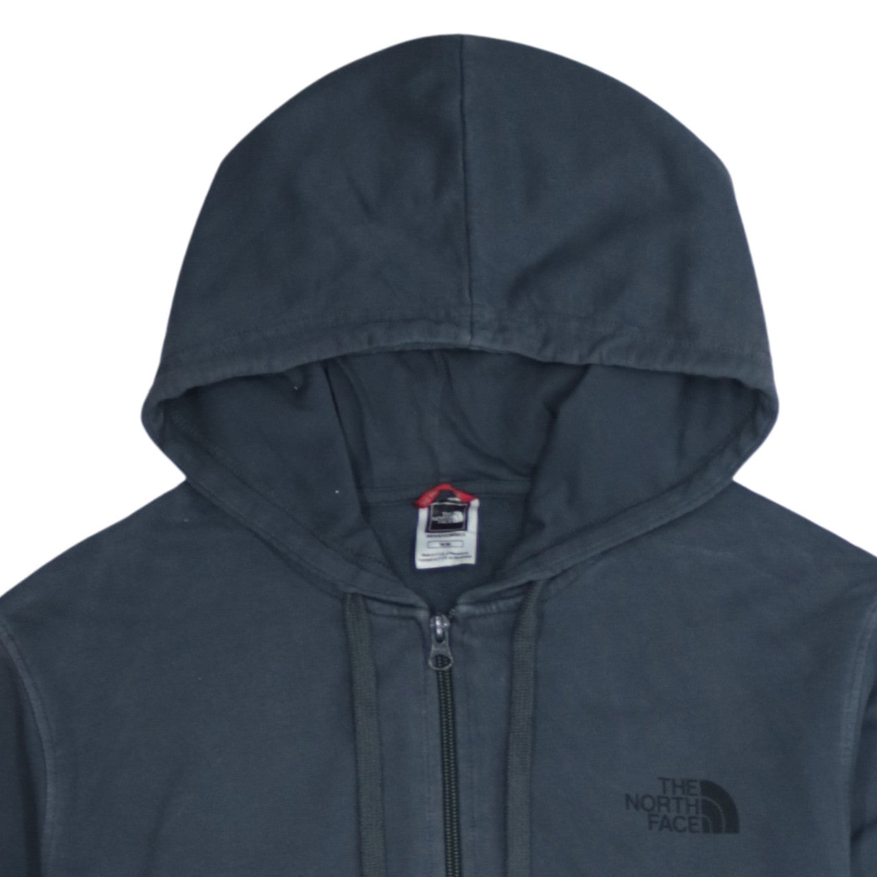 The North Face Men's Blue Full Zip Hoodie Size M