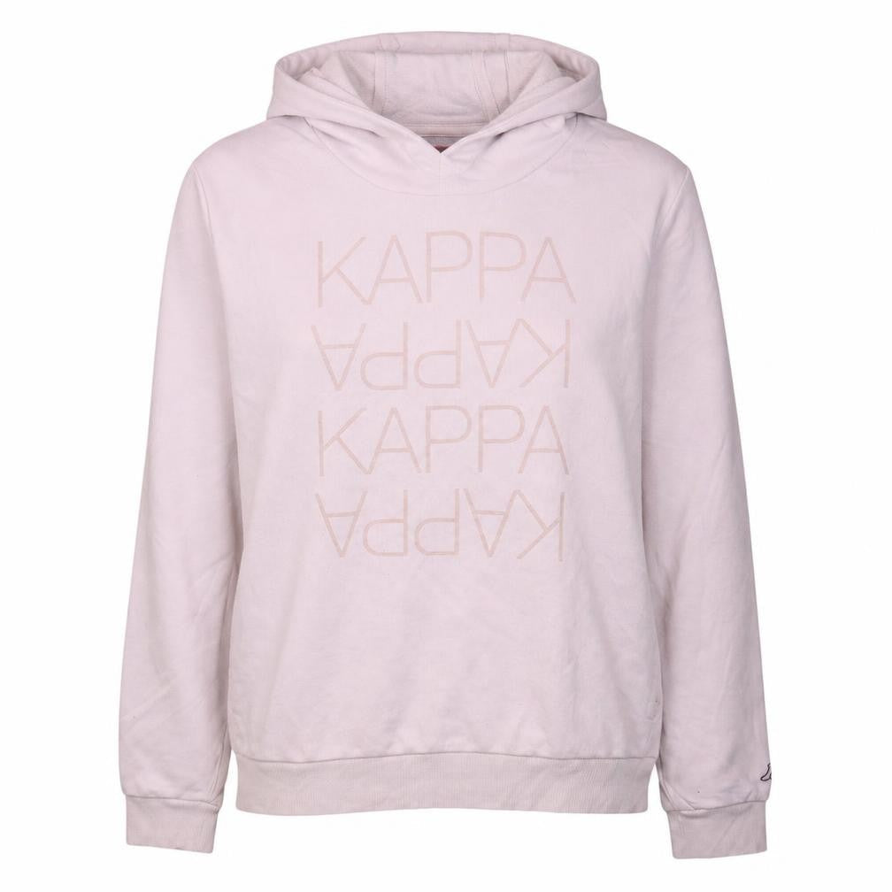 Kappa Womens Pink Pullover Hoodie XL Casual Logo Print