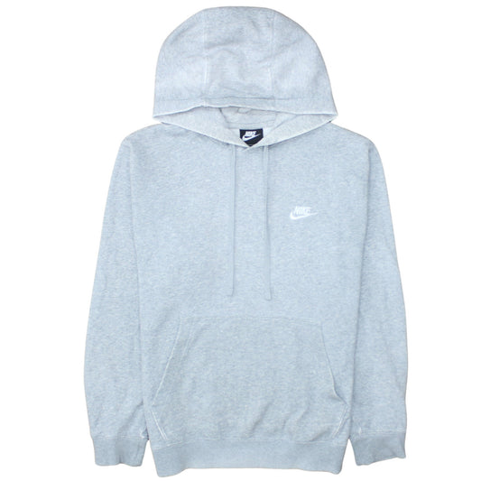 Nike Men's Grey Pullover Hoodie Small Sports Fleece Sweatshirt