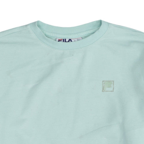 FILA Women's Blue Small Pullover Sweatshirt Crew Neck