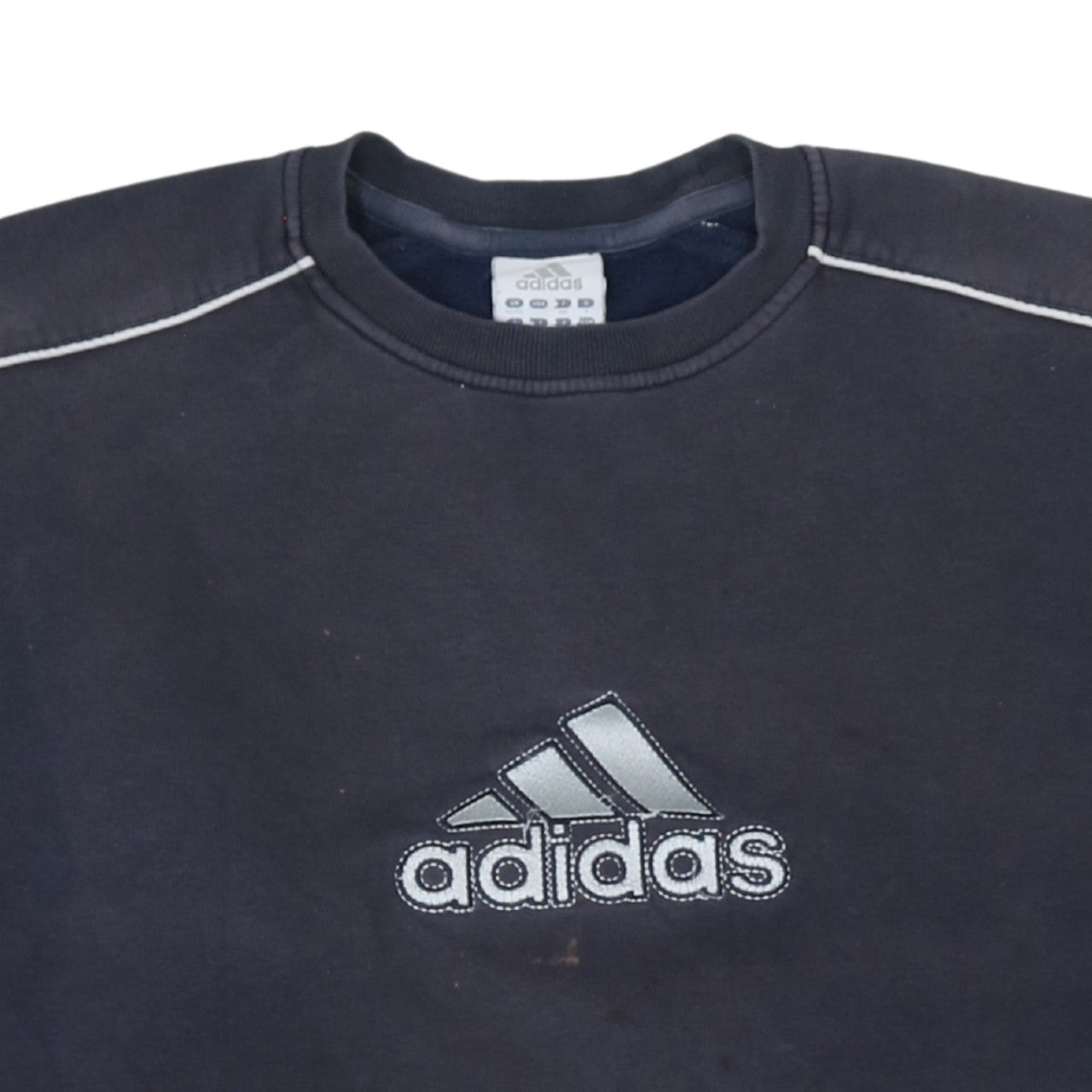 Adidas Men's Blue XL Pullover Sweatshirt Crew Neck Logo Sportswear