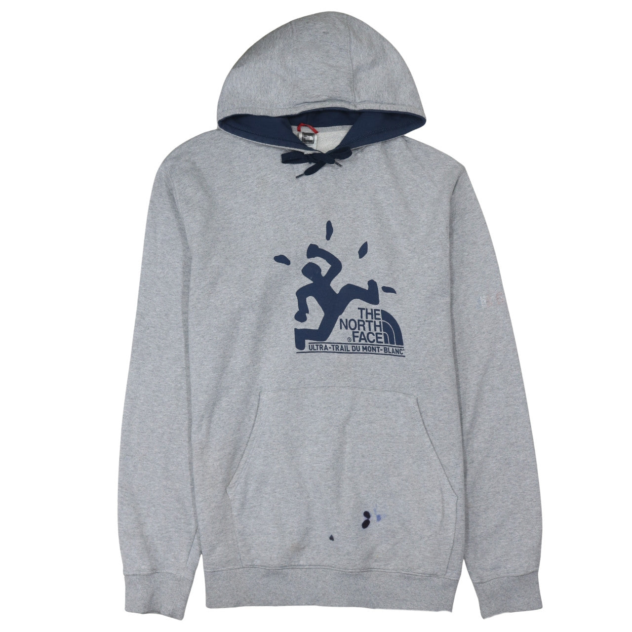 The North Face Men's Grey 2XL Pullover Hoodie Graphic Print