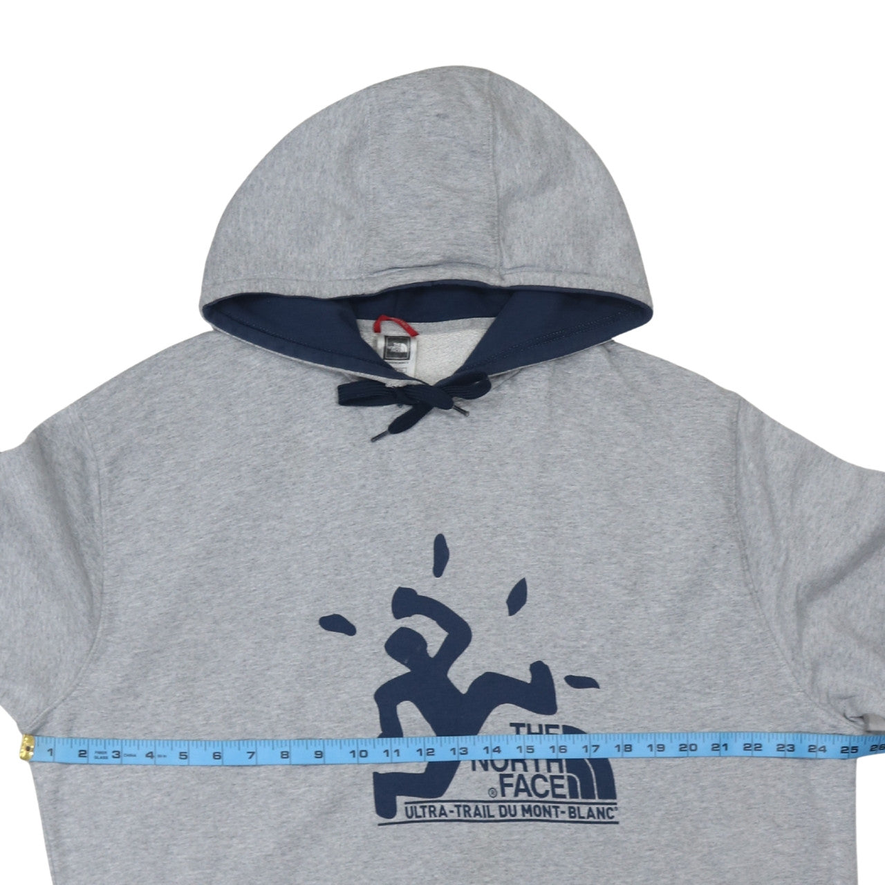 The North Face Men's Grey 2XL Pullover Hoodie Graphic Print