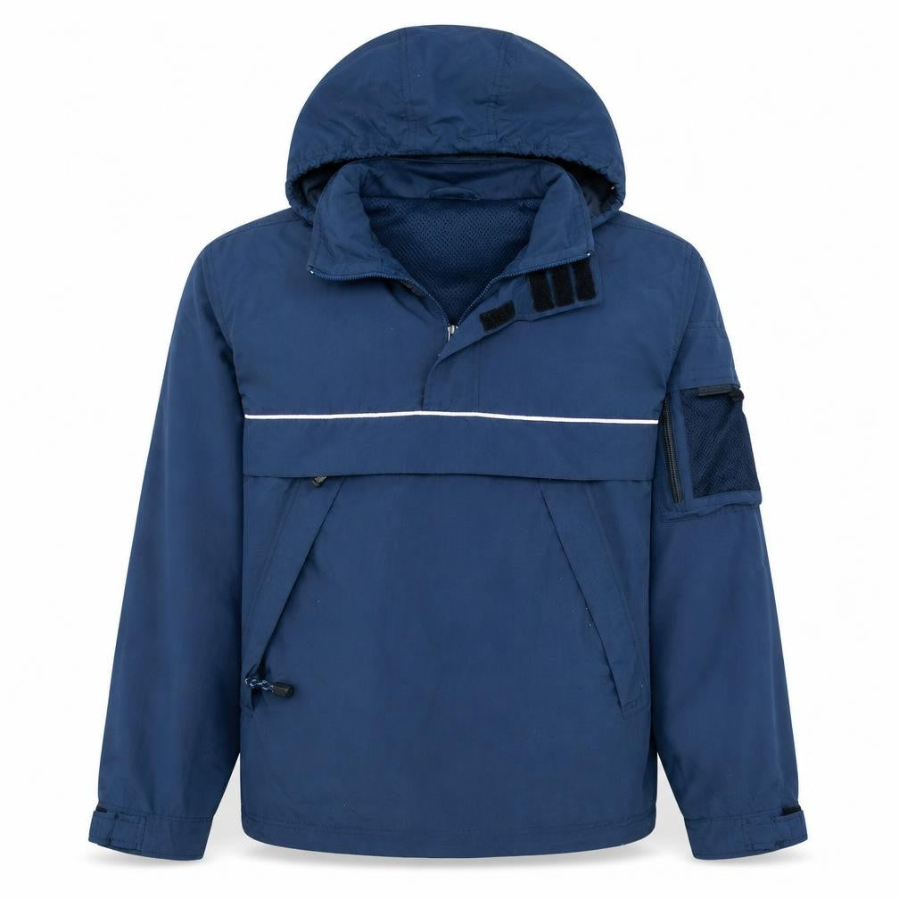 GAP Men's Blue XS Hooded Anorak Windbreaker Jacket
