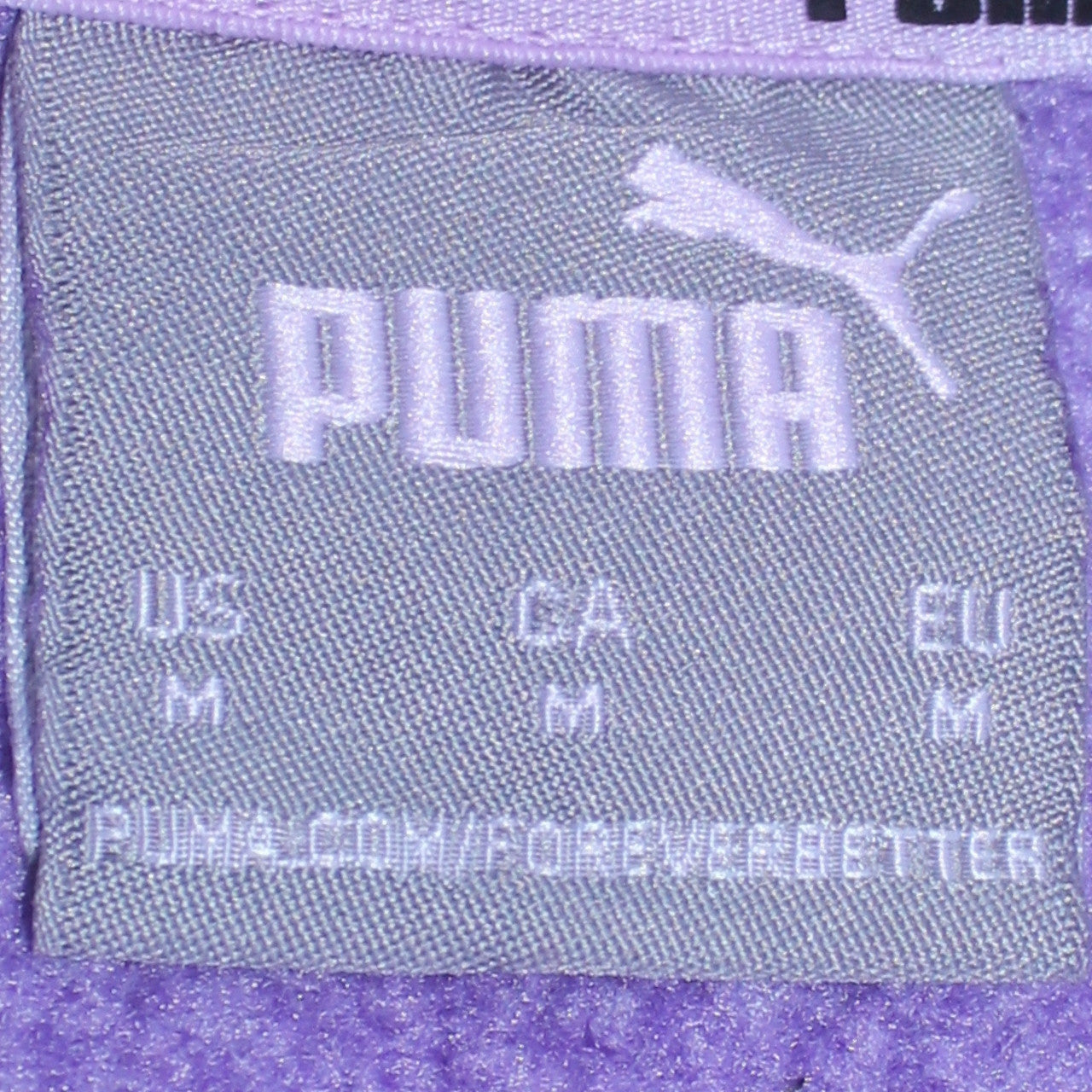 Puma Men's Purple Logo Pullover Sweatshirt Size M